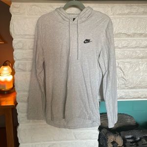 Nike long sleeve with hood.